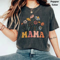 Mama Wildflowers Retro Mom Flower Floral New Top - Adult & Kids T-Shirts, Sweatshirts & Hoodies apparel design preview 1