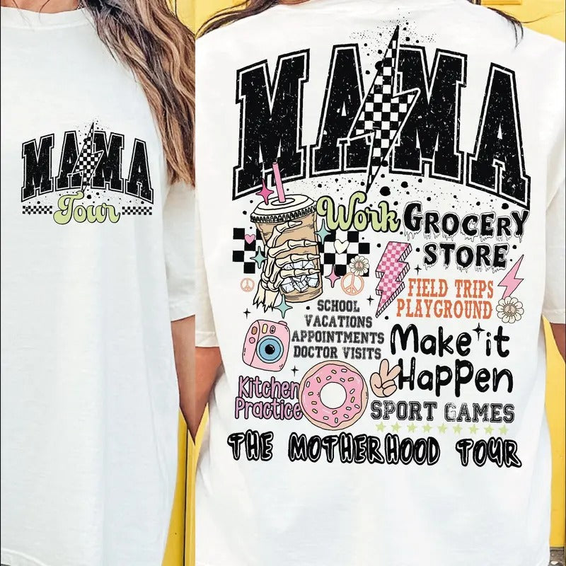 Mama Tour - Adult & Kids T-Shirts, Sweatshirts & Hoodies apparel design preview 1