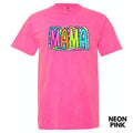 Mama Tropical Print Comfort Colors 'NLB' - Adult & Kids T-Shirts, Sweatshirts & Hoodies apparel design preview 1