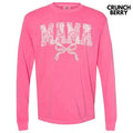 Mama White Lace Coquette Comfort Colors 'NLB' - Adult & Kids T-Shirts, Sweatshirts & Hoodies apparel design preview 1