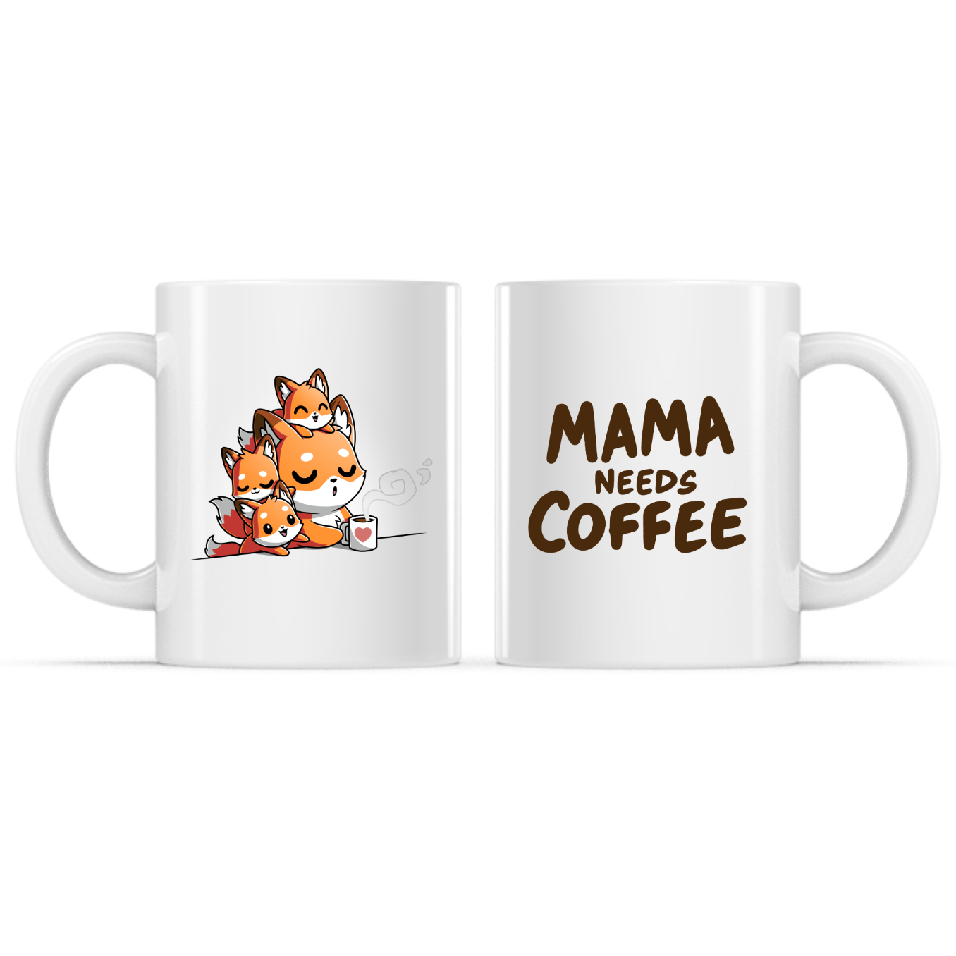 Mama Needs Coffee Mug - Adult & Kids T-Shirts, Sweatshirts & Hoodies apparel design preview 1