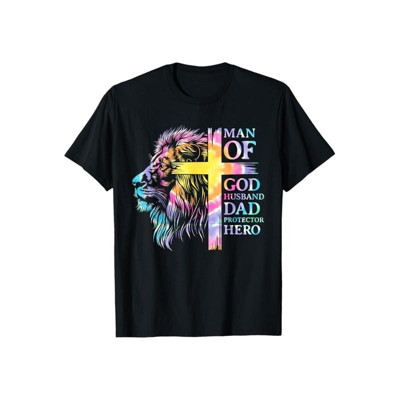Man God Husband Daddy Protector Hero Cotton Casual - Adult & Kids T-Shirts, Sweatshirts & Hoodies apparel design preview 1