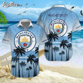 Manchester City Football Club Hawaiian - Adult & Kids T-Shirts, Sweatshirts & Hoodies apparel design preview 1