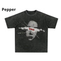 Manfinity EMRG Loose Fit Slogan Angel Print Drop - Adult & Kids T-Shirts, Sweatshirts & Hoodies apparel design preview 1