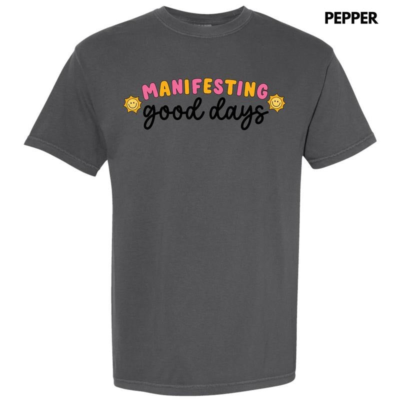 Manifesting Sunshine Comfort Colors 'NLB' - Adult & Kids T-Shirts, Sweatshirts & Hoodies apparel design preview 1