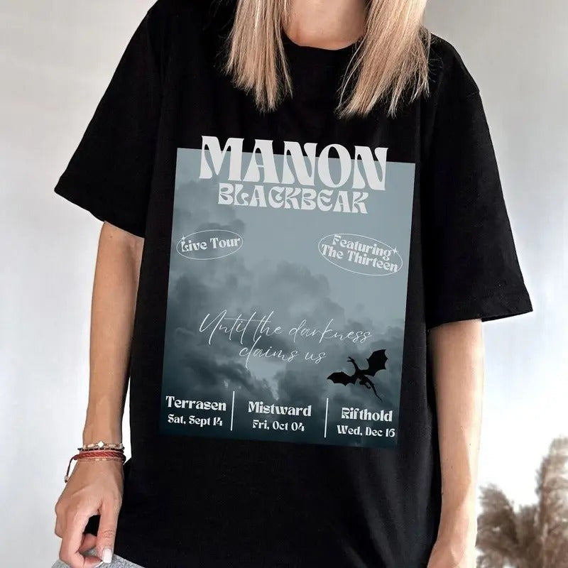 Manon Blackbeak Throne Glass Thirteen Sarah J Maas - Adult & Kids T-Shirts, Sweatshirts & Hoodies apparel design preview 1