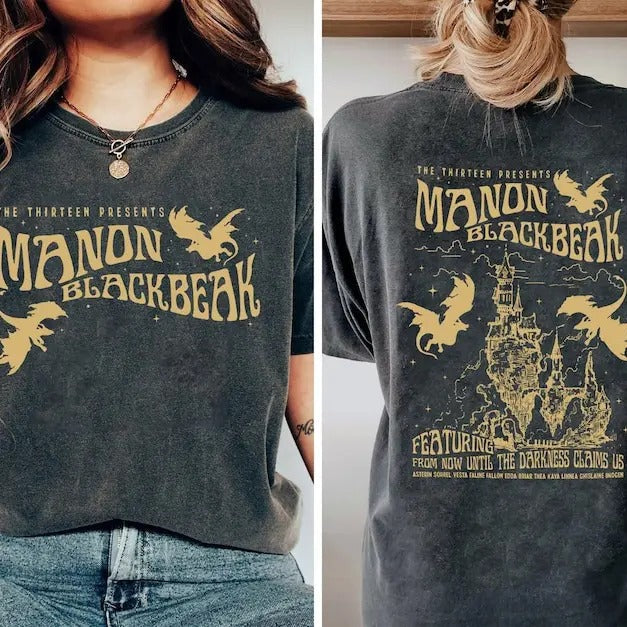 Manon Blackbeak Throne Glass Double Sided Sarah J - Adult & Kids T-Shirts, Sweatshirts & Hoodies apparel design preview 1