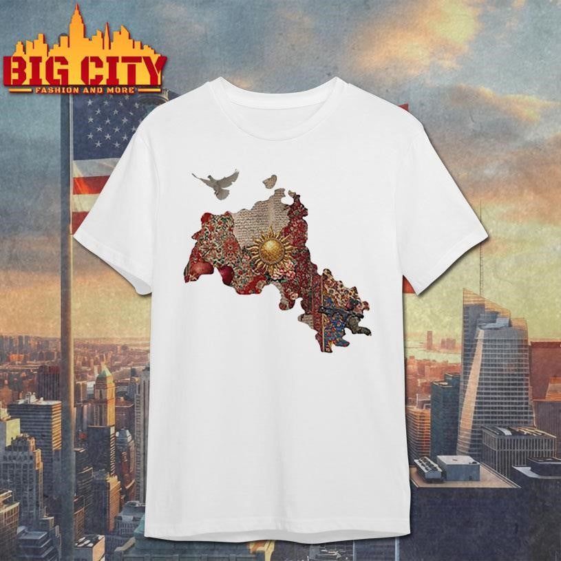 Map Of Kurdistan - Adult & Kids T-Shirts, Sweatshirts & Hoodies apparel design preview 1