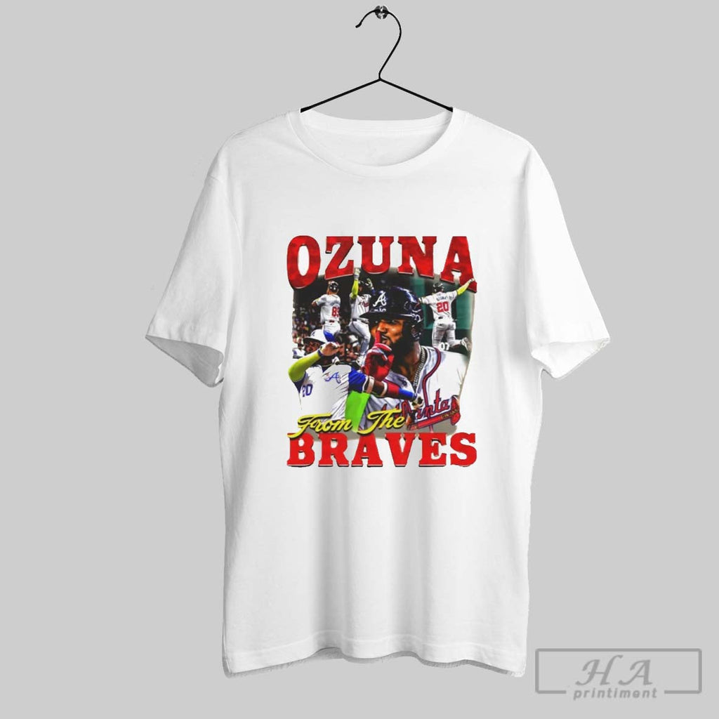 Marcell Ozuna From The Atlanta Braves Graphic - Adult & Kids T-Shirts, Sweatshirts & Hoodies apparel design preview 1