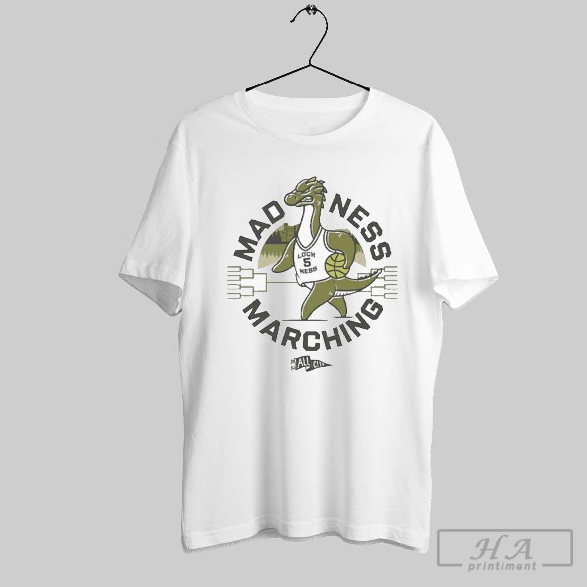 March Madness Marching All City - Adult & Kids T-Shirts, Sweatshirts & Hoodies apparel design preview 1