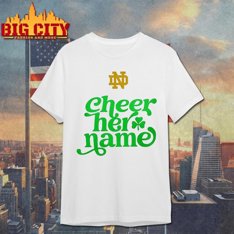 Marcus Freeman Cheer Her Name - Adult & Kids T-Shirts, Sweatshirts & Hoodies apparel design preview 1