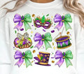 Mardi Gras Coquette DTF Transfers THIS IS NOT - Adult & Kids T-Shirts, Sweatshirts & Hoodies apparel design preview 1