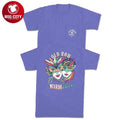 Mardi Gras Masks Old Row Two Sided - Adult & Kids T-Shirts, Sweatshirts & Hoodies apparel design preview 1