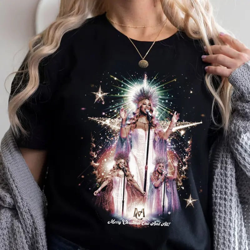Mariah Carey Merry One All Tour 2023 MC Song Fans M2 - Adult & Kids T-Shirts, Sweatshirts & Hoodies apparel design preview 1