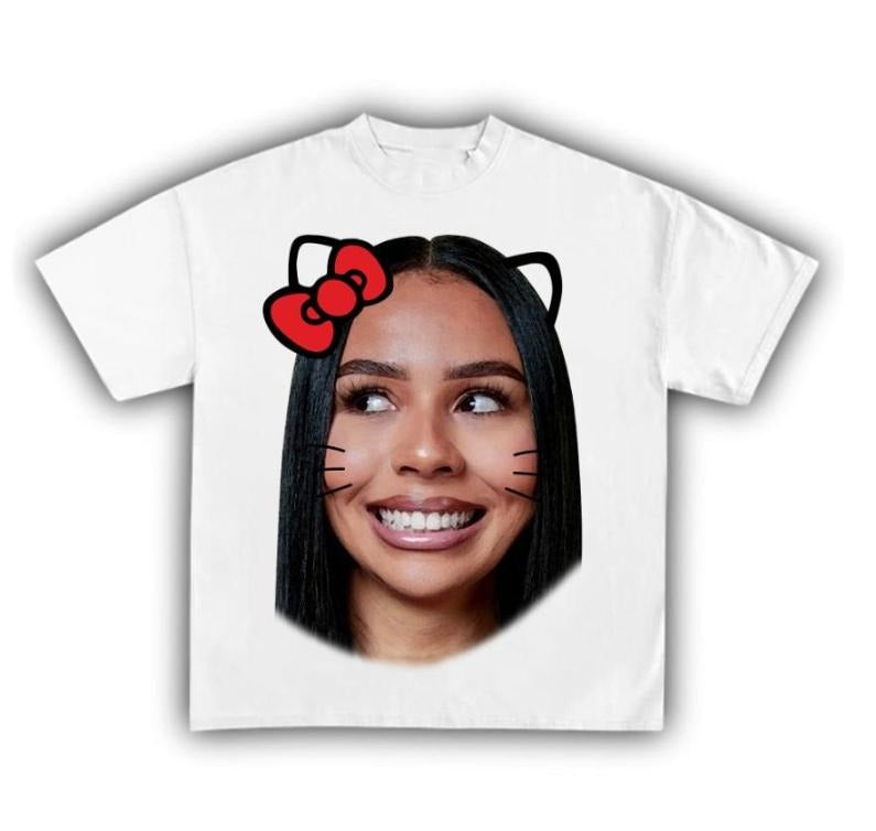Mariah Kitty Red Hip Hop Lovers - Adult & Kids T-Shirts, Sweatshirts & Hoodies apparel design preview 1