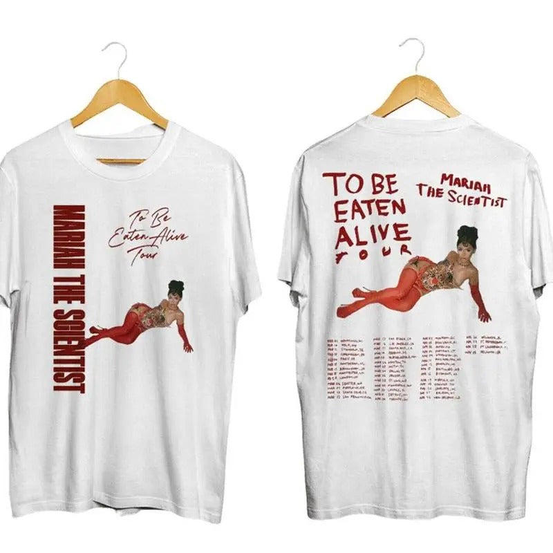 Mariah Scientist Be Eaten Alive Tour 2024 Fan - Adult & Kids T-Shirts, Sweatshirts & Hoodies apparel design preview 1