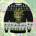 Marijuana Rick 3D Ugly Christmas Sweater - Holiday Gift product image
