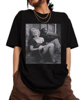 Marilyn Monroe 2Pac Vintage Tupac Shakur 90s Bootleg - Adult & Kids T-Shirts, Sweatshirts & Hoodies apparel design preview 1