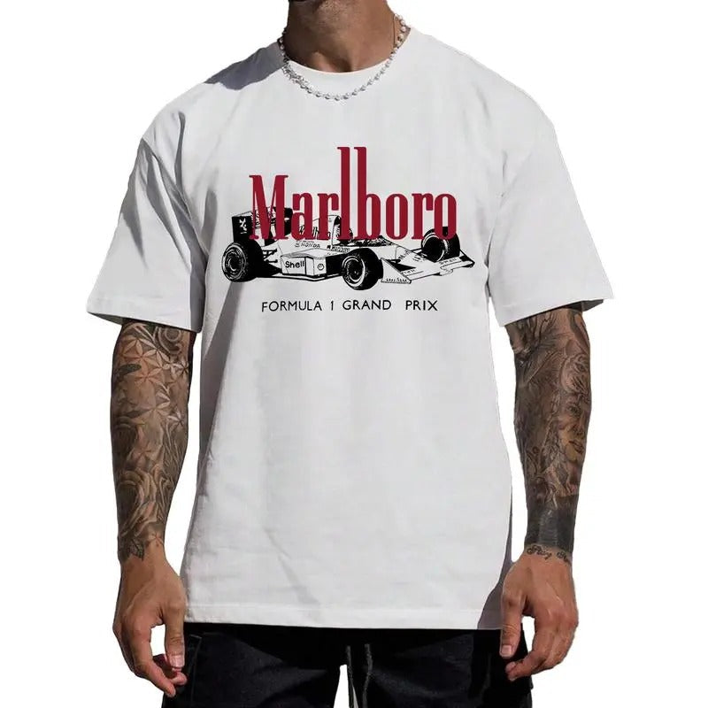 Marlboro Formula 1 Grand Prix F1 Racing Retro Casual - Adult & Kids T-Shirts, Sweatshirts & Hoodies apparel design preview 1