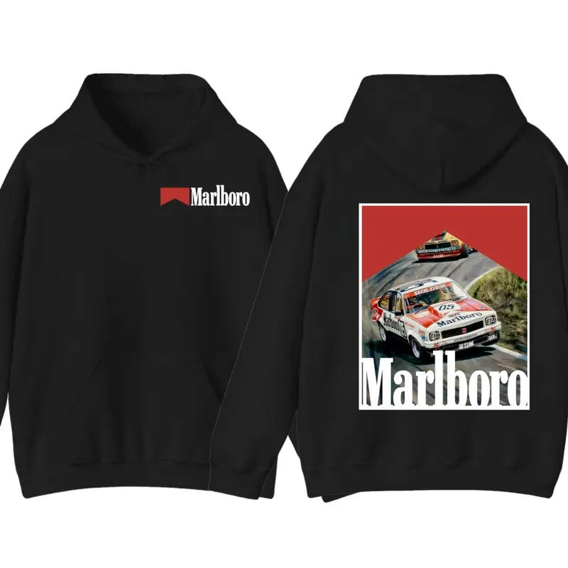 Marlboro Racing Double Sided - Adult & Kids T-Shirts, Sweatshirts & Hoodies apparel design preview 1