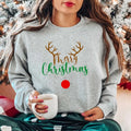 Marry Family Matching Deer Lover Reindeer Winter - Adult & Kids T-Shirts, Sweatshirts & Hoodies apparel design preview 1