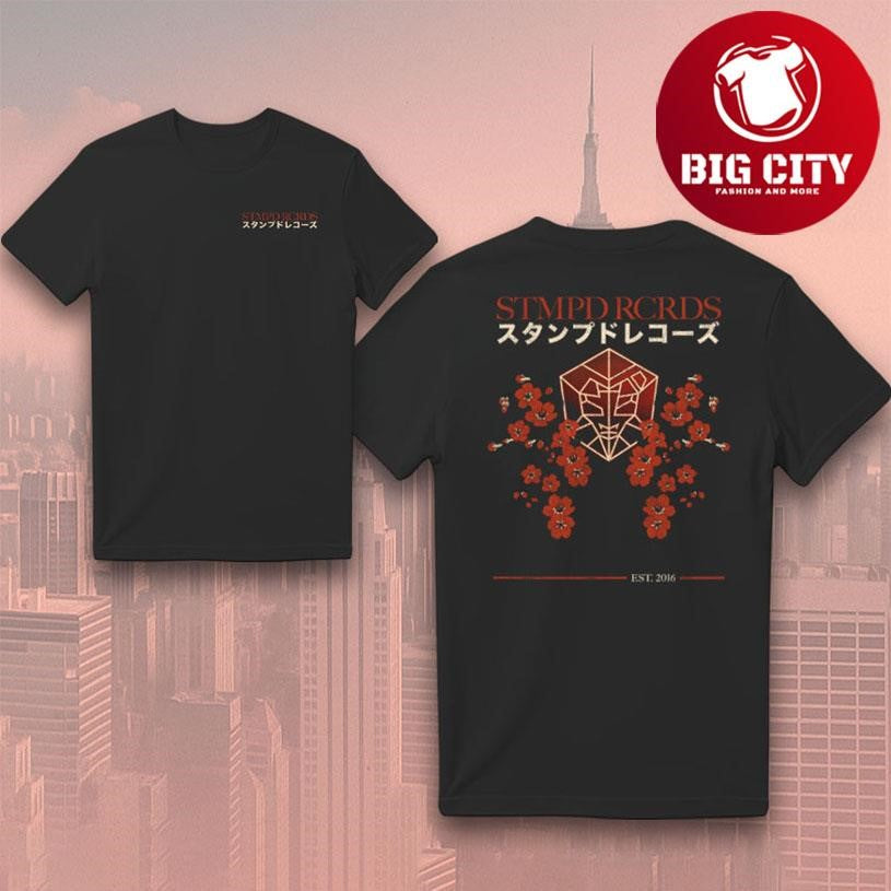 Martin Garrix STMPD Japan Blossom Fan Two Sided - Adult & Kids T-Shirts, Sweatshirts & Hoodies apparel design preview 1