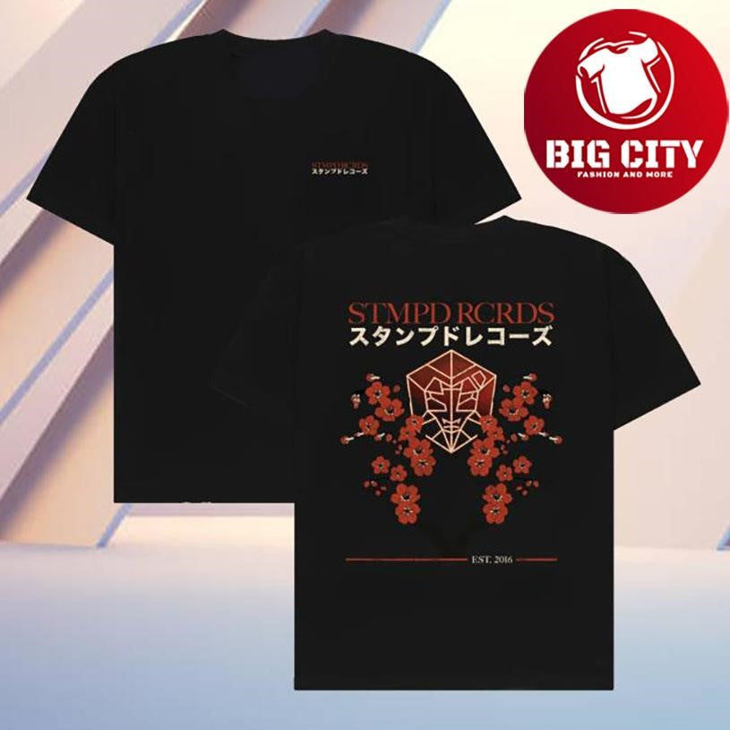 Martin Garrix Stmpd Japan Blossom Two Sided - Adult & Kids T-Shirts, Sweatshirts & Hoodies apparel design preview 1