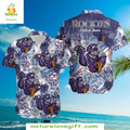 Colorado Rockies MLB Hawaiian Mascot Swing Aloha - Adult & Kids T-Shirts, Sweatshirts & Hoodies apparel design preview 1