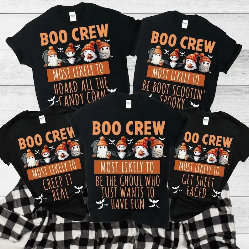 Matching Family Halloween Group Outfits Costumes Most - Adult & Kids T-Shirts, Sweatshirts & Hoodies apparel design preview 1