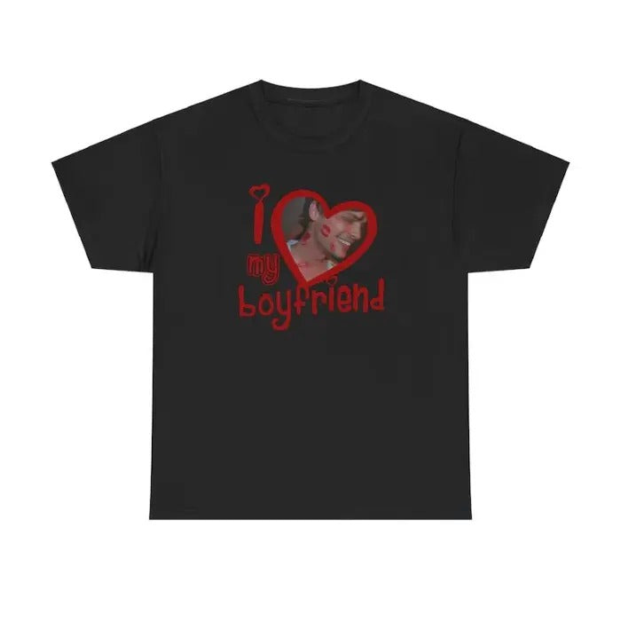 Matthew Gray Gubler Heart I Love My Boyfriend - Adult & Kids T-Shirts, Sweatshirts & Hoodies apparel design preview 1