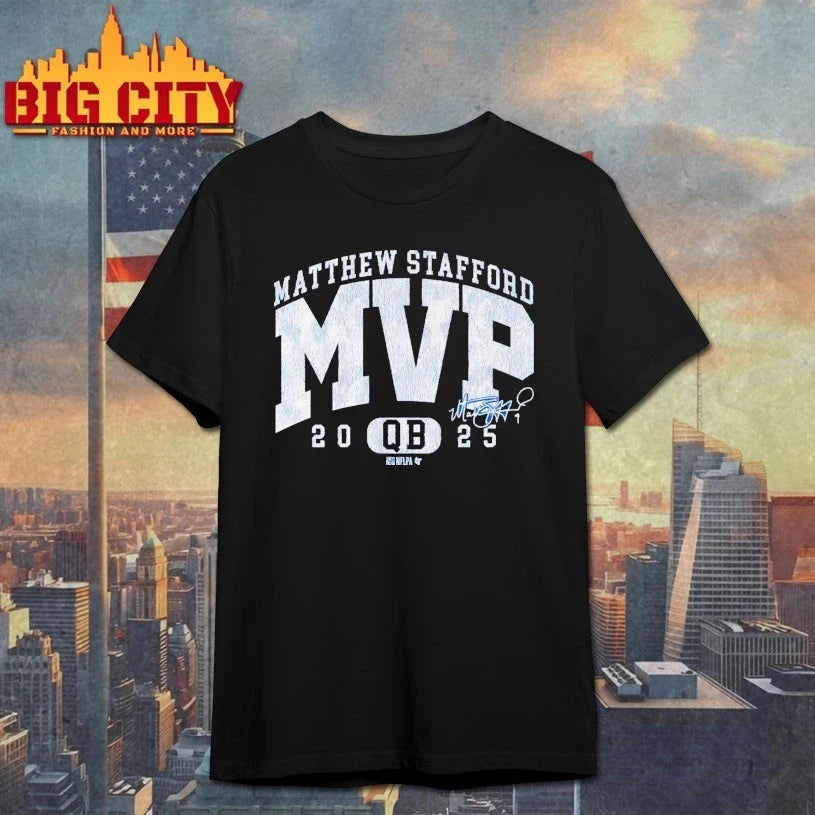 Matthew Stafford 2025 MVP signature - Adult & Kids T-Shirts, Sweatshirts & Hoodies apparel design preview 1