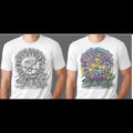 Mayan Calendar Changing Colors White Cotton - Adult & Kids T-Shirts, Sweatshirts & Hoodies apparel design preview 1