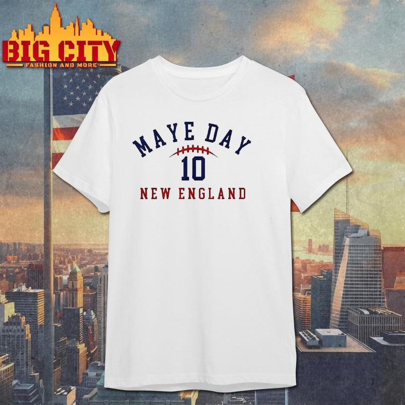 Maye Day 10 New England - Adult & Kids T-Shirts, Sweatshirts & Hoodies apparel design preview 1