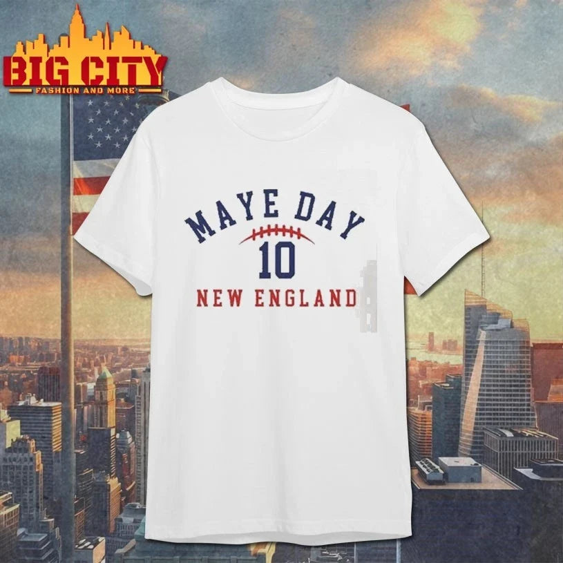 Maye Day 10 New England - Adult & Kids T-Shirts, Sweatshirts & Hoodies apparel design preview 1