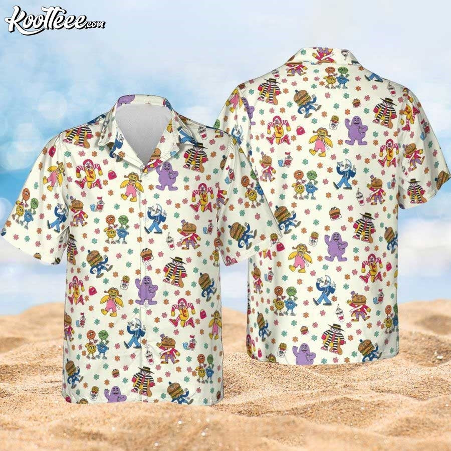 McDonaldland BADA BOP BA Hawaiian - Adult & Kids T-Shirts, Sweatshirts & Hoodies apparel design preview 1