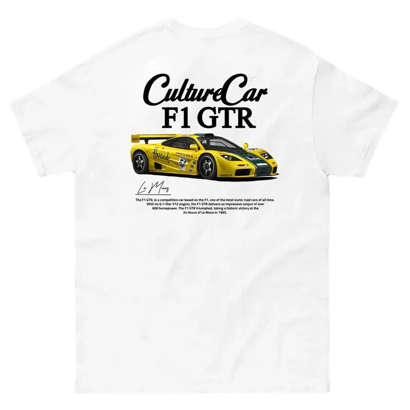 Mclarenn F1 GTR Le Mans Car Enthusiast - Adult & Kids T-Shirts, Sweatshirts & Hoodies apparel design preview 1