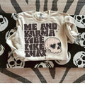 Me Karma DTF Transfers THIS IS NOT - Adult & Kids T-Shirts, Sweatshirts & Hoodies apparel design preview 1