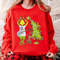 Mean Guy Who'S Santa Anyway Ew Funny Retro Xmas - Adult & Kids T-Shirts, Sweatshirts & Hoodies apparel design preview 1