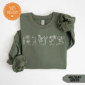 Medical Nurse Modern Floral Minimal Nicu Picu Dr Peds - Adult & Kids T-Shirts, Sweatshirts & Hoodies apparel design preview 1