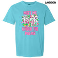 Meet Me Under Palms Comfort Colors - Adult & Kids T-Shirts, Sweatshirts & Hoodies apparel design preview 1