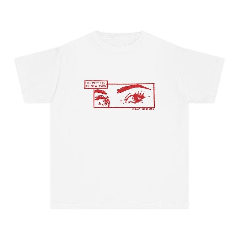 Meet You New York Baby Babytee NYC Red Print Vintage - Adult & Kids T-Shirts, Sweatshirts & Hoodies apparel design preview 1
