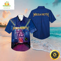 Megadeth Rust In Peace Hawaiian Band Merch - Adult & Kids T-Shirts, Sweatshirts & Hoodies apparel design preview 1