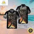 Megadeth Symphony of Destruction Hawaiian Rock Band - Adult & Kids T-Shirts, Sweatshirts & Hoodies apparel design preview 1