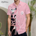 Megurine Luka Vocaloid Button Up Hawaiian - Adult & Kids T-Shirts, Sweatshirts & Hoodies apparel design preview 1