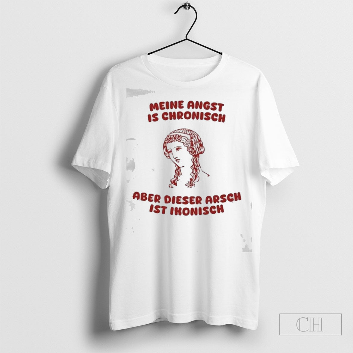 Meine Angst Is Chronische Aber Dieser Arsch Ist - Adult & Kids T-Shirts, Sweatshirts & Hoodies apparel design preview 1