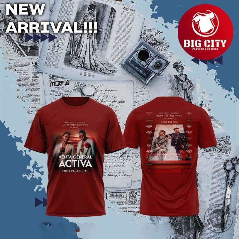 Mejor Tarde Que Nunca Us Uk Tour Music Special Two - Adult & Kids T-Shirts, Sweatshirts & Hoodies apparel design preview 1