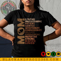 Melanin Mom Loving Strong Loved Black Girl Magic Mama - Adult & Kids T-Shirts, Sweatshirts & Hoodies apparel design preview 1