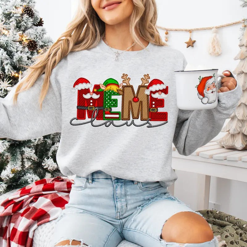Meme Claus - Adult & Kids T-Shirts, Sweatshirts & Hoodies apparel design preview 1