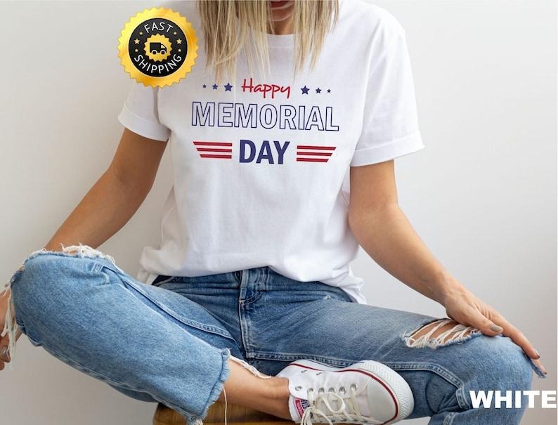 Memorial Day American Flag 4th July Independence Usa - Adult & Kids T-Shirts, Sweatshirts & Hoodies apparel design preview 1