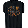Retro Inspired 180g Octopus Unique Made USA - Adult & Kids T-Shirts, Sweatshirts & Hoodies apparel design preview 1